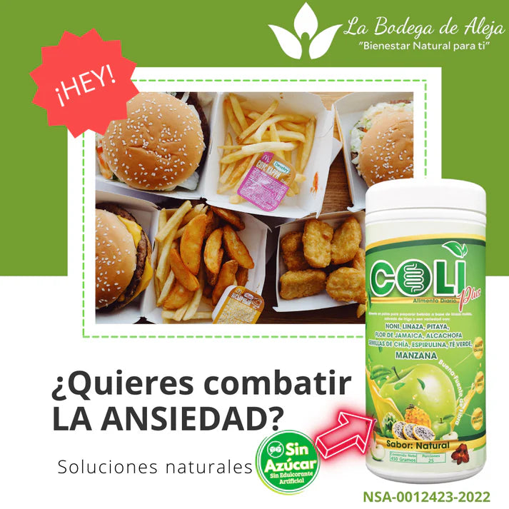 ¡Adiós ansiedad, hola bienestar! 🌿 Coliplus limpia tu cuerpo y te devuelve la calma