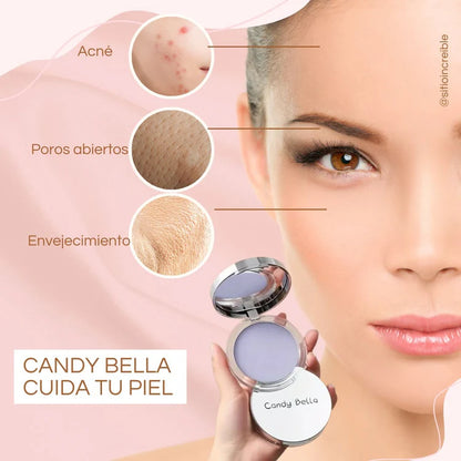 Candy Bella® | Gel fijador para control de grasa facial