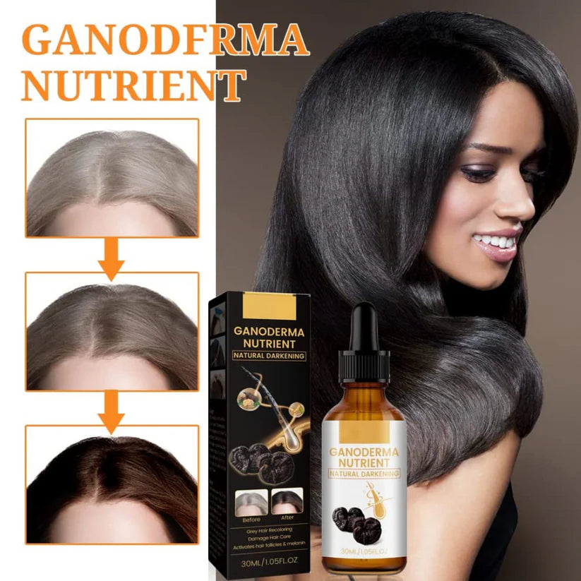 Despídete de las canas y recupera tu color natural con Ganoderma